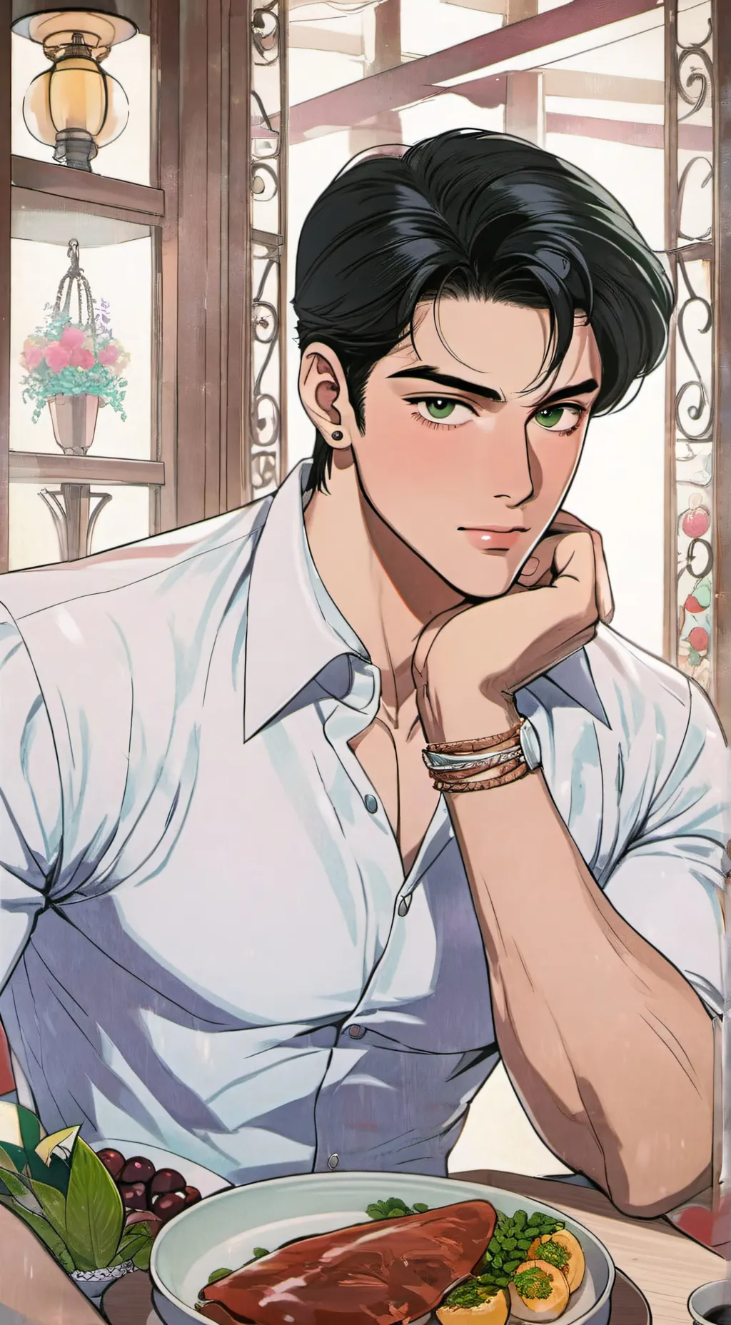 ai character: Sam background