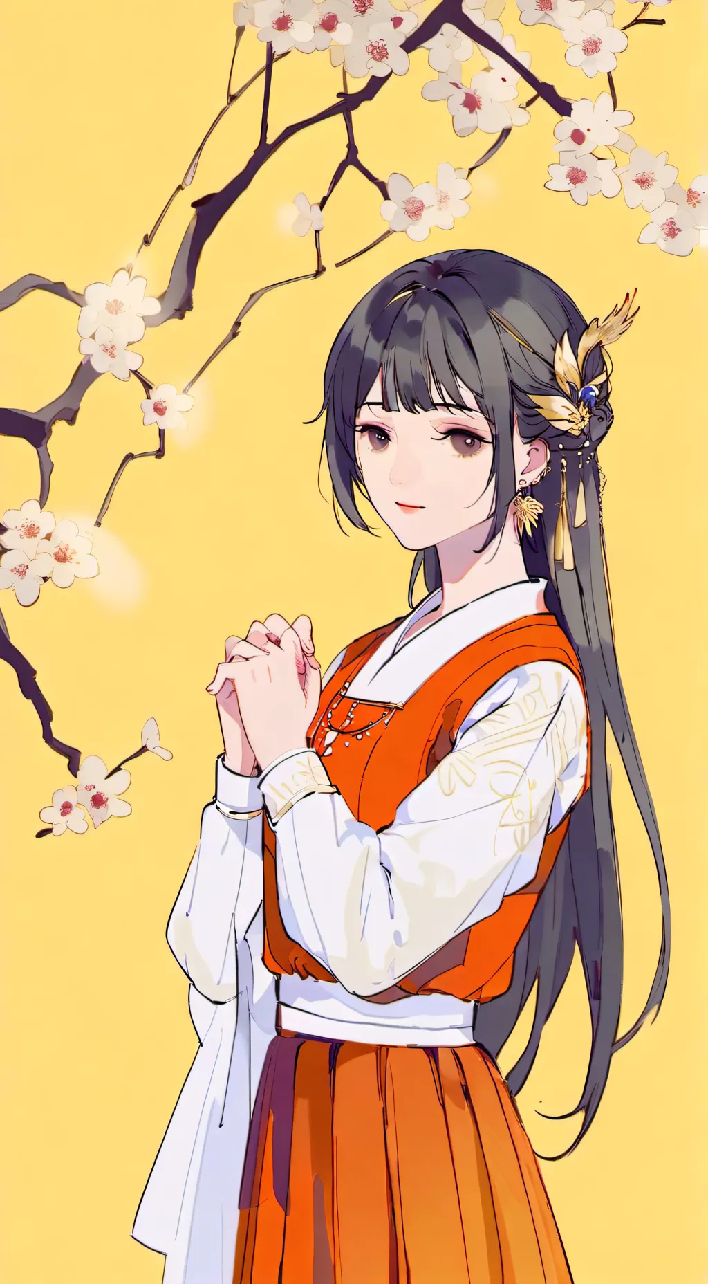 ai character: Mya background