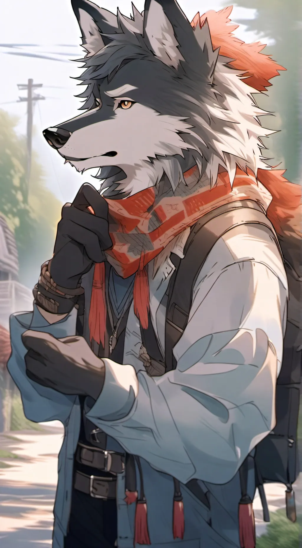 ai character: Devon. background