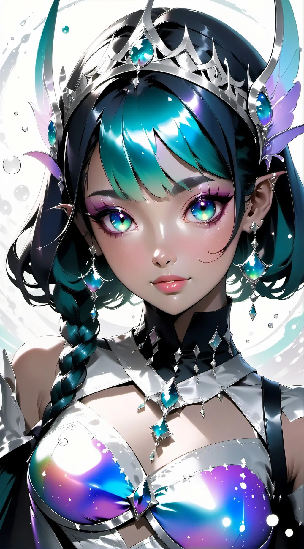 ai character: Queen hazel  background
