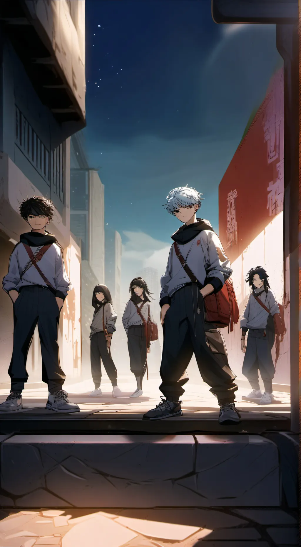 ai character: Vamos a ganar  background