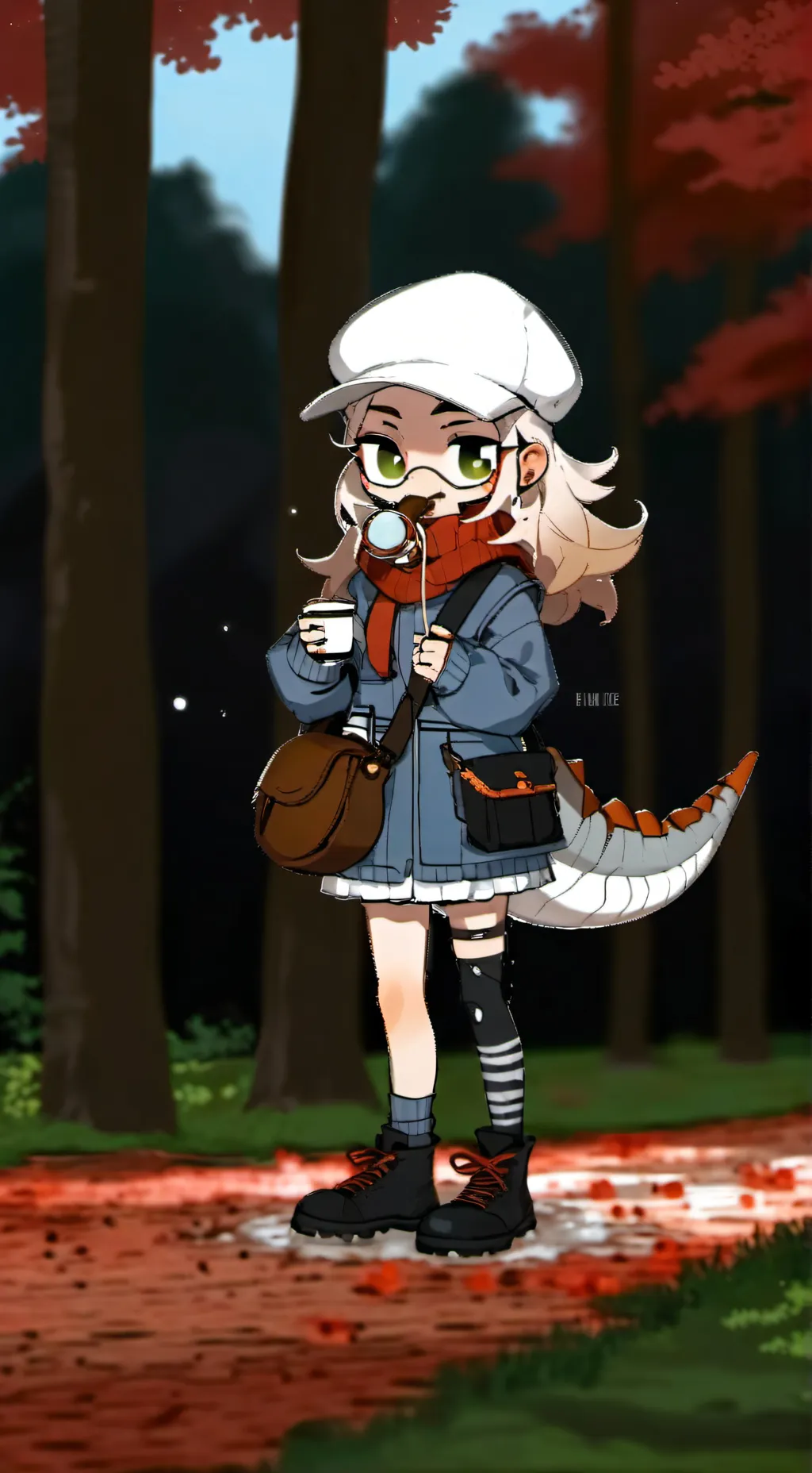 ai character: shelly background