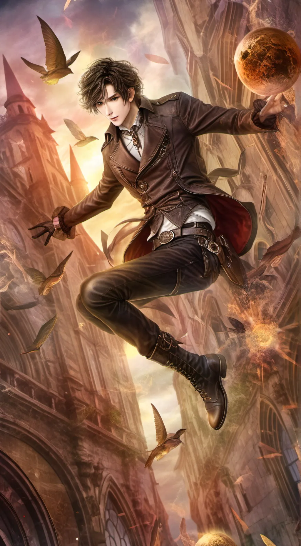 ai character: World jumper background