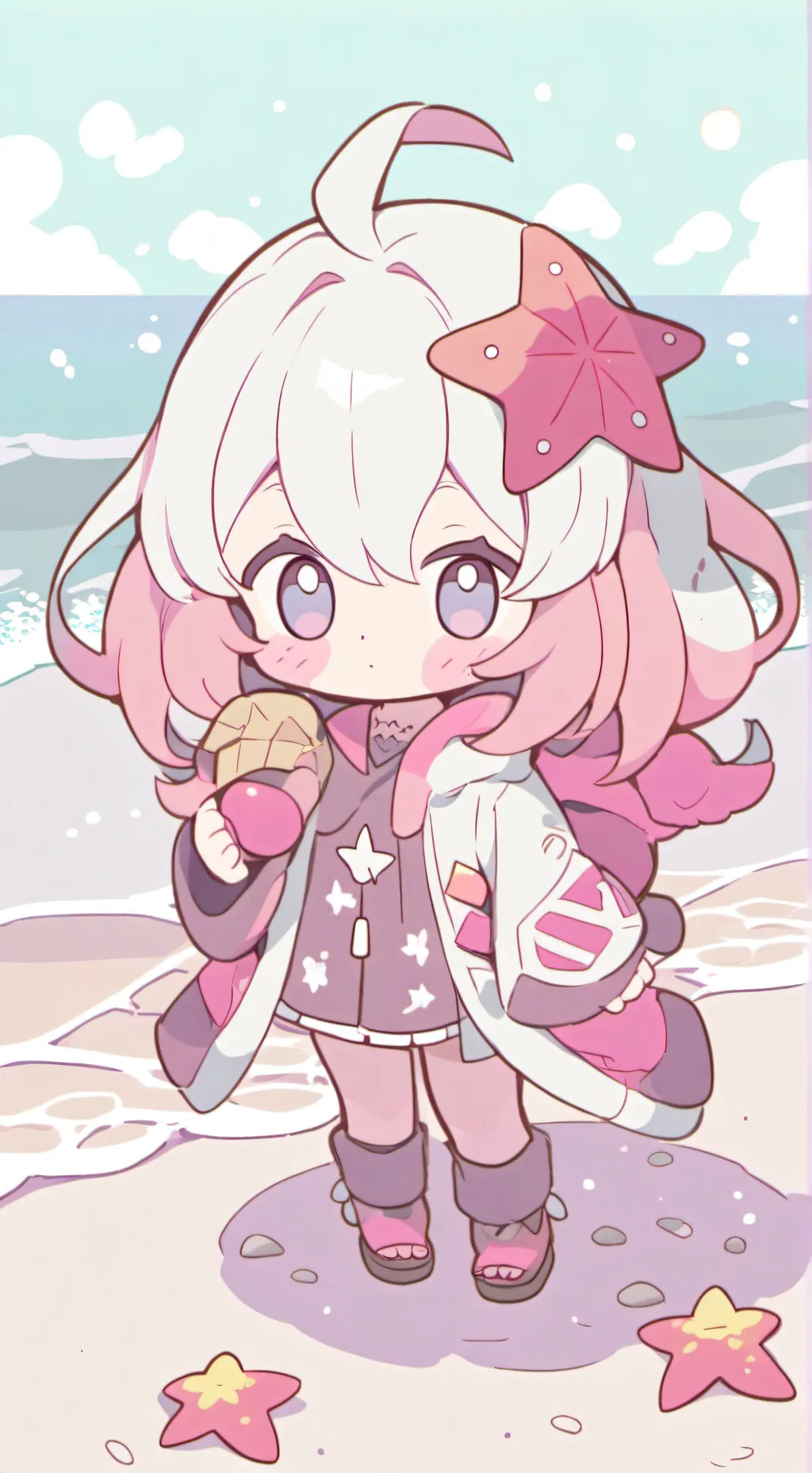 ai character: Luna background