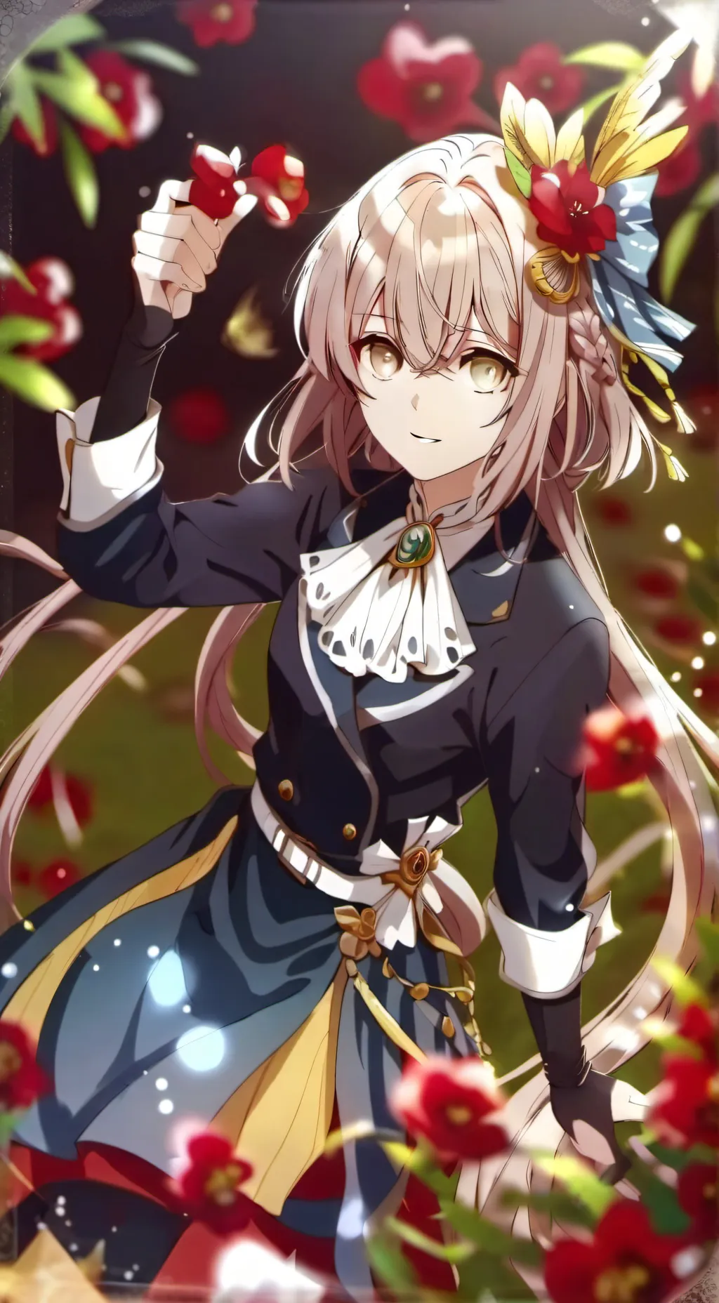 ai character: Cristina  background