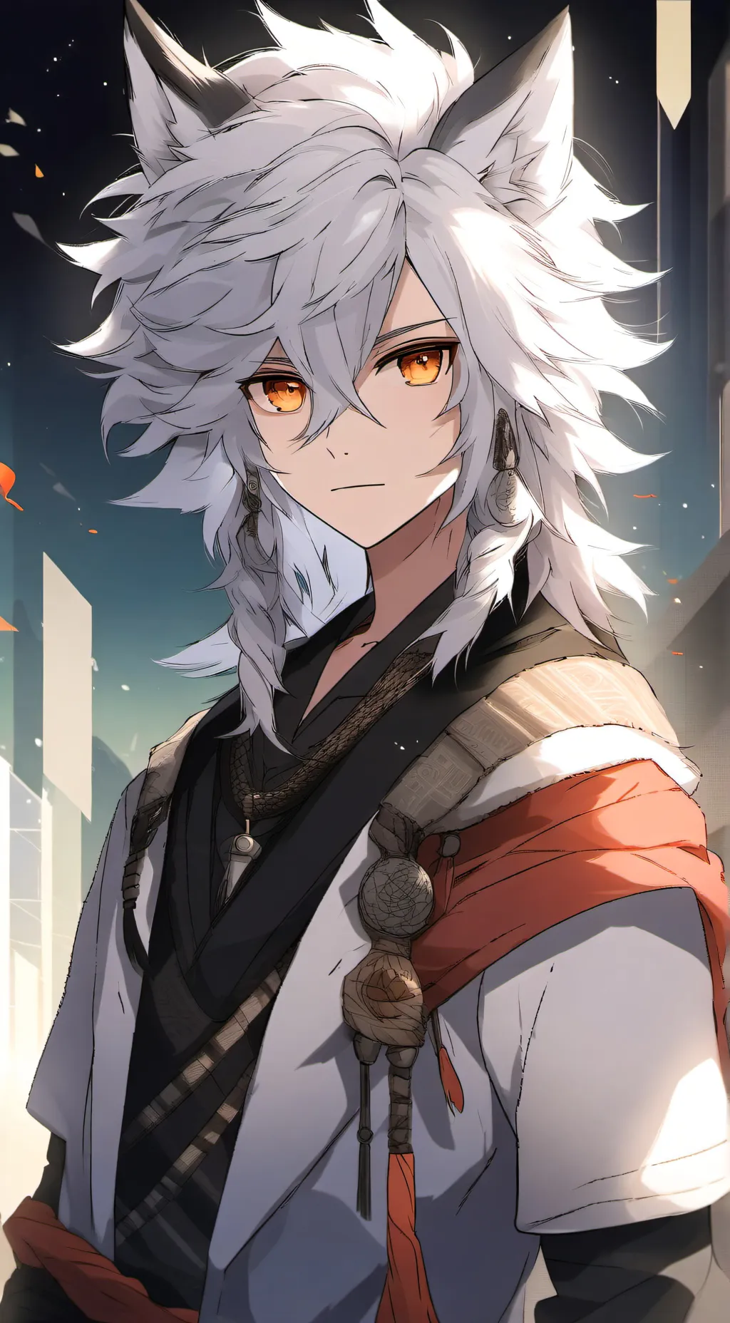 ai character: noite background