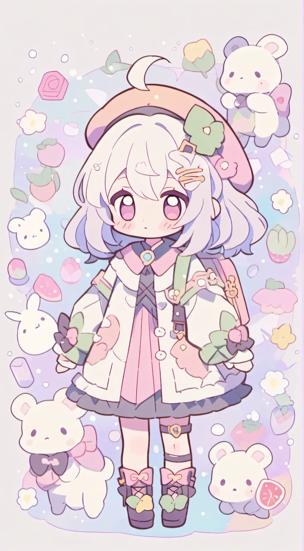 ai character: Lexi background