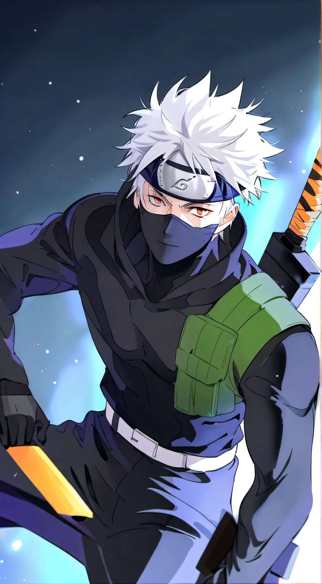 ai character: Kakashi background