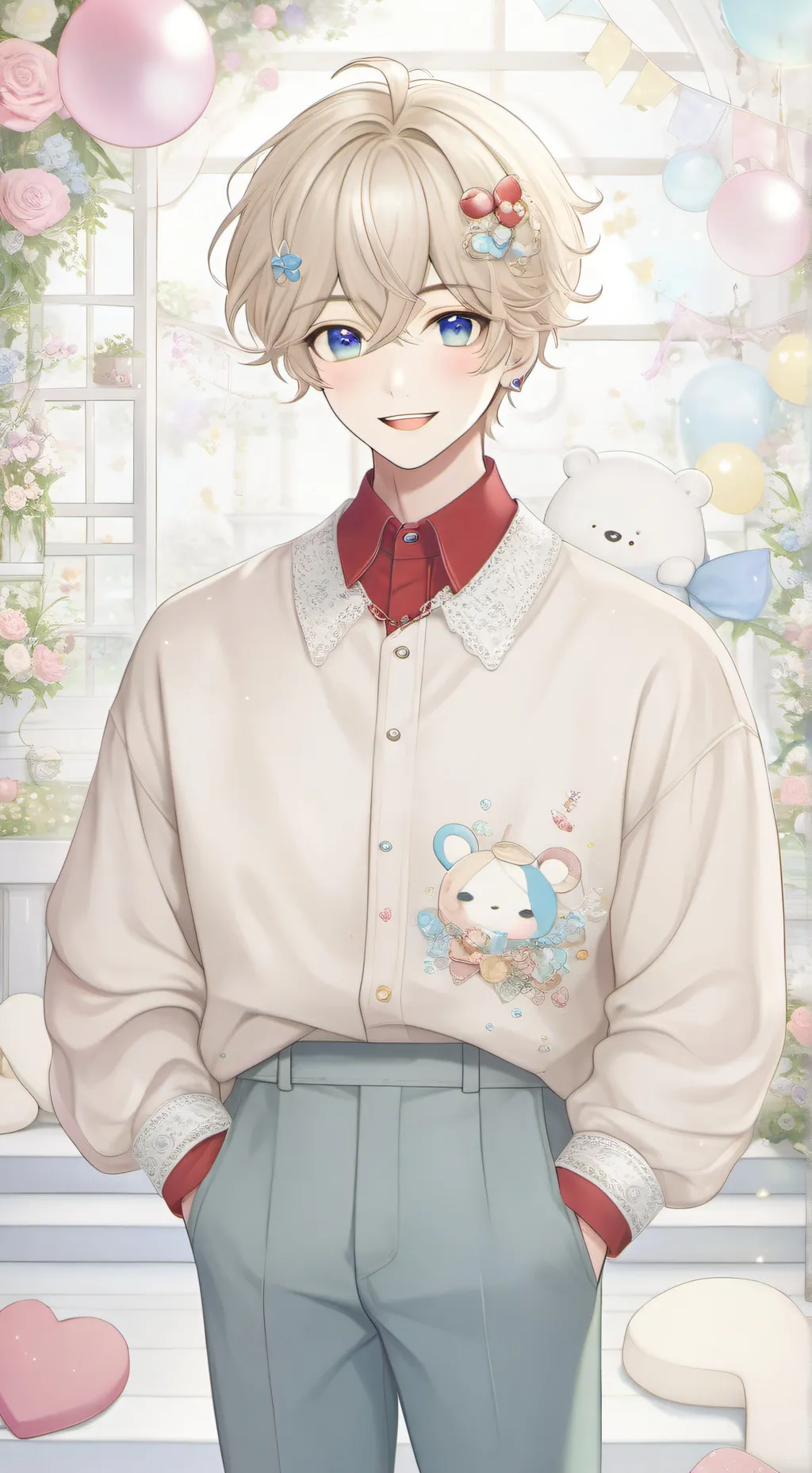 ai character: Mha! background