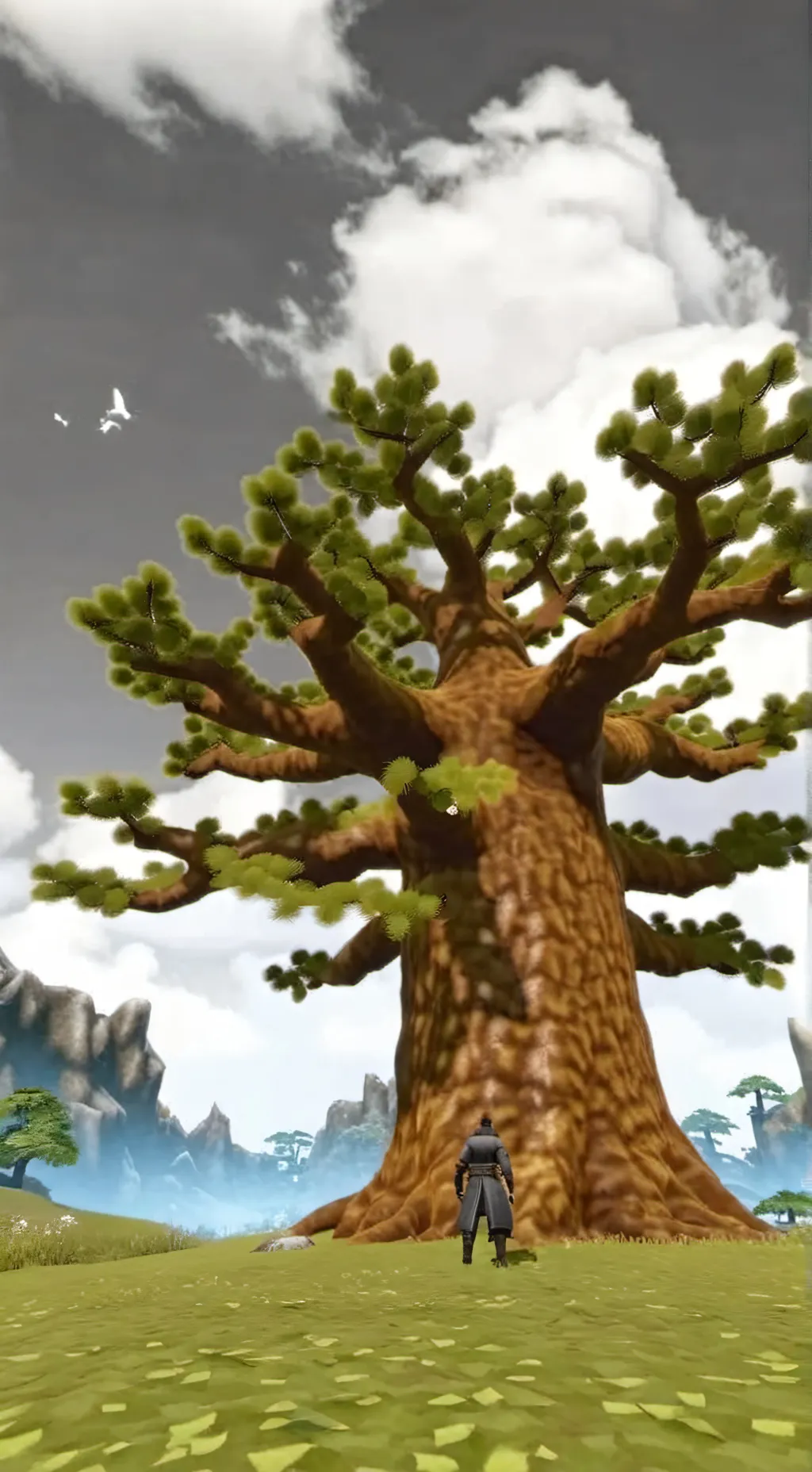 ai character: Tails the fox🧡 background