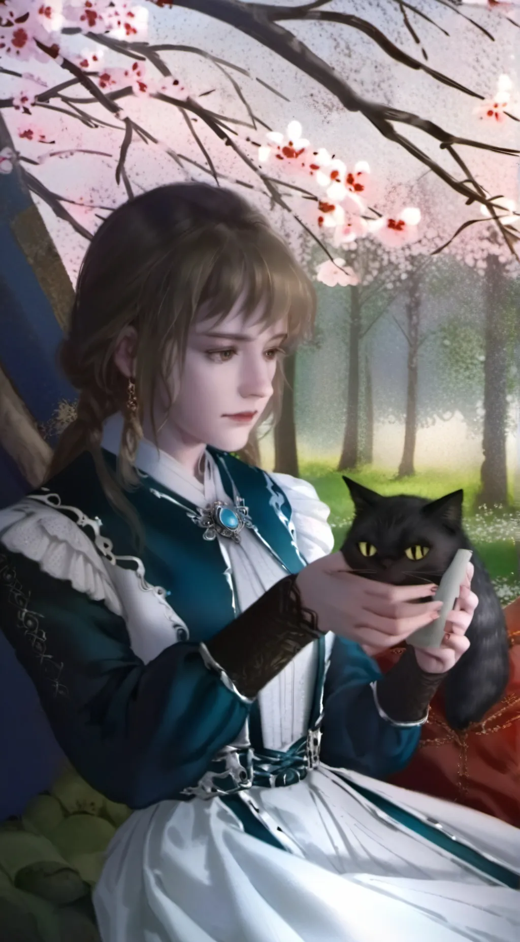 ai character: Jacob (Girl) background