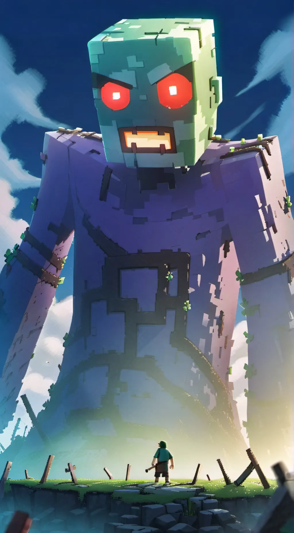 ai character: debase background