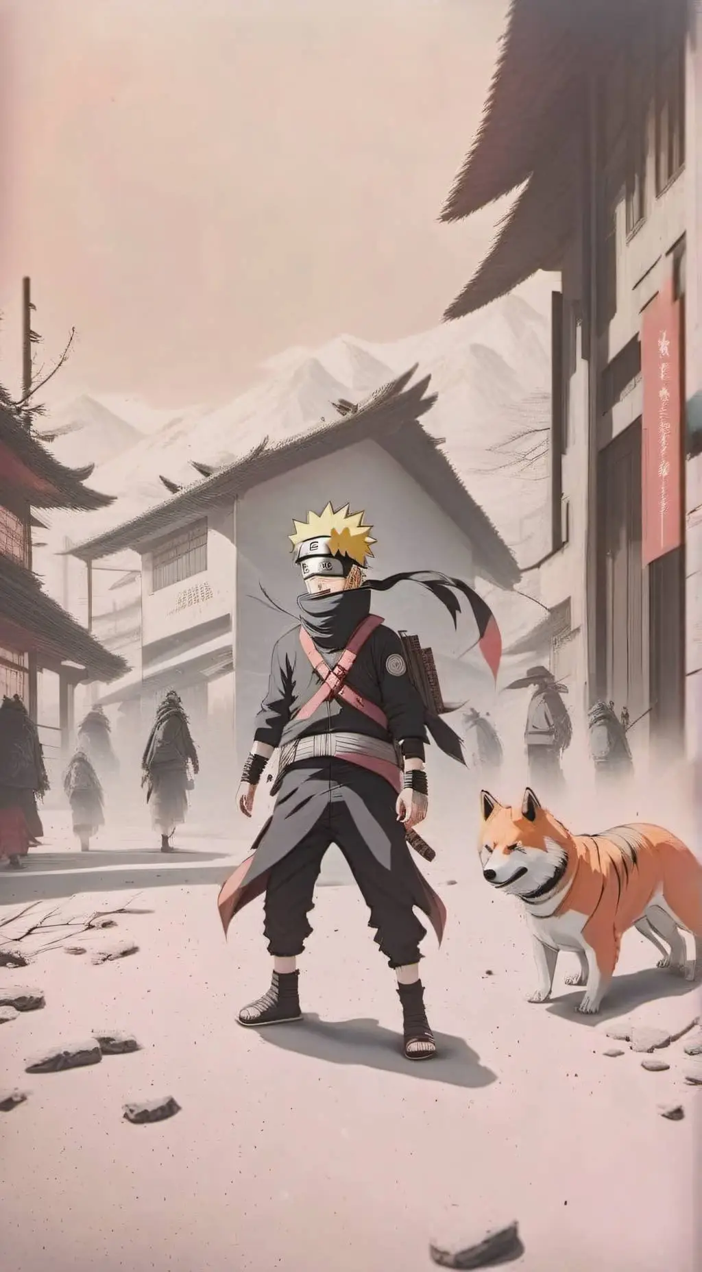 ai character: Naruto 🦊 background