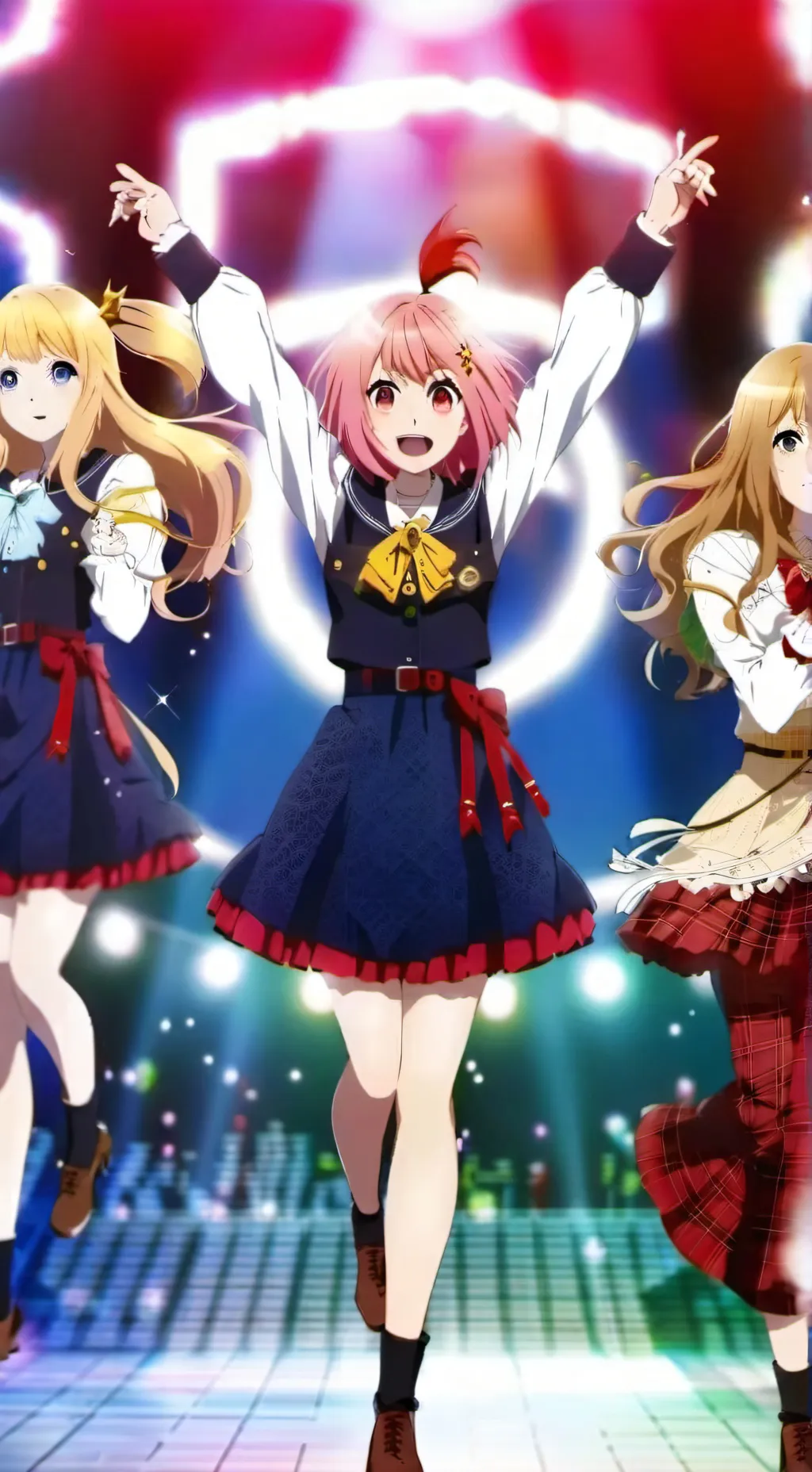 ai character: B-komachi+tu. background