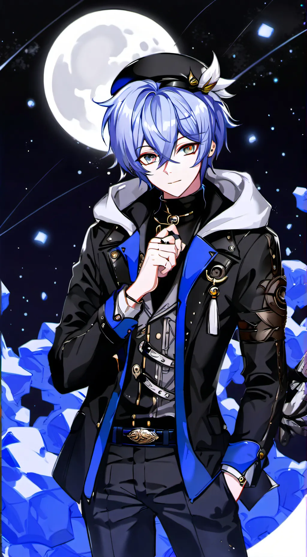 ai character: Noah Ebalon  background