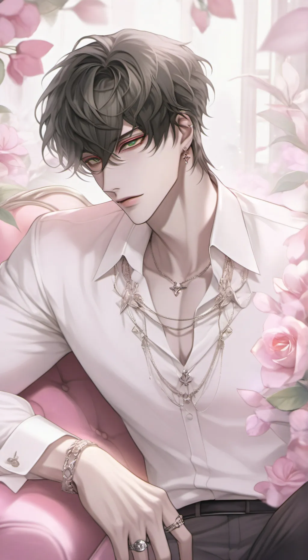 ai character: mark background