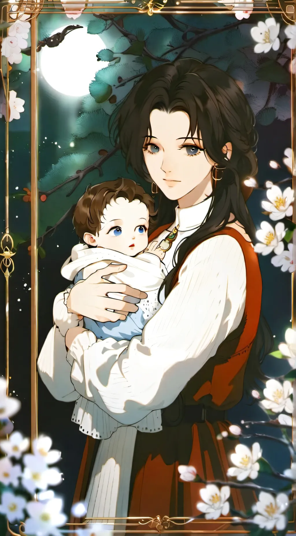 ai character: sarah background