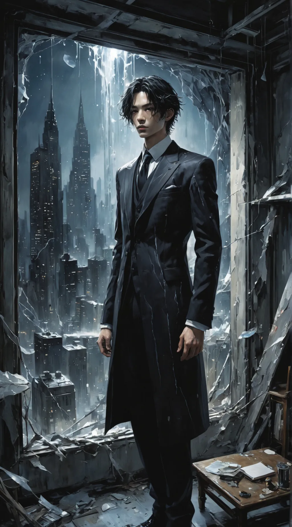 ai character: Liam background