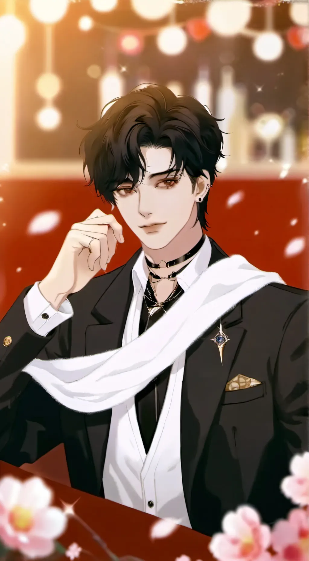ai character: Alexander  background