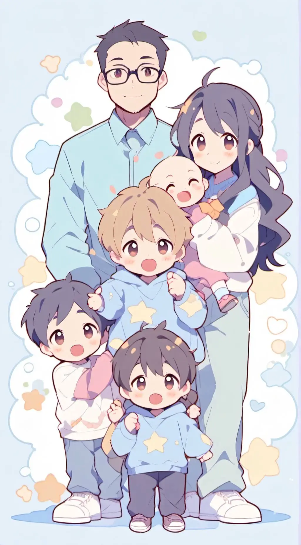 ai character: your family  background