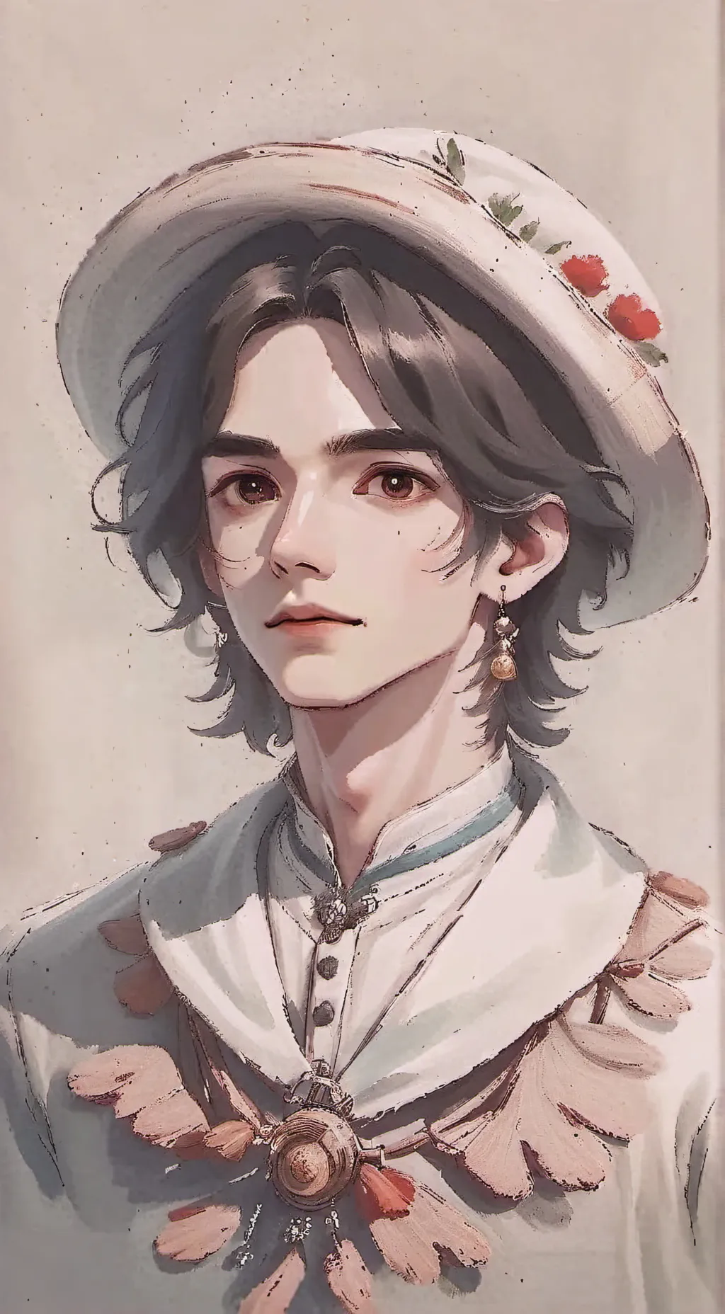 ai character: Santiago background
