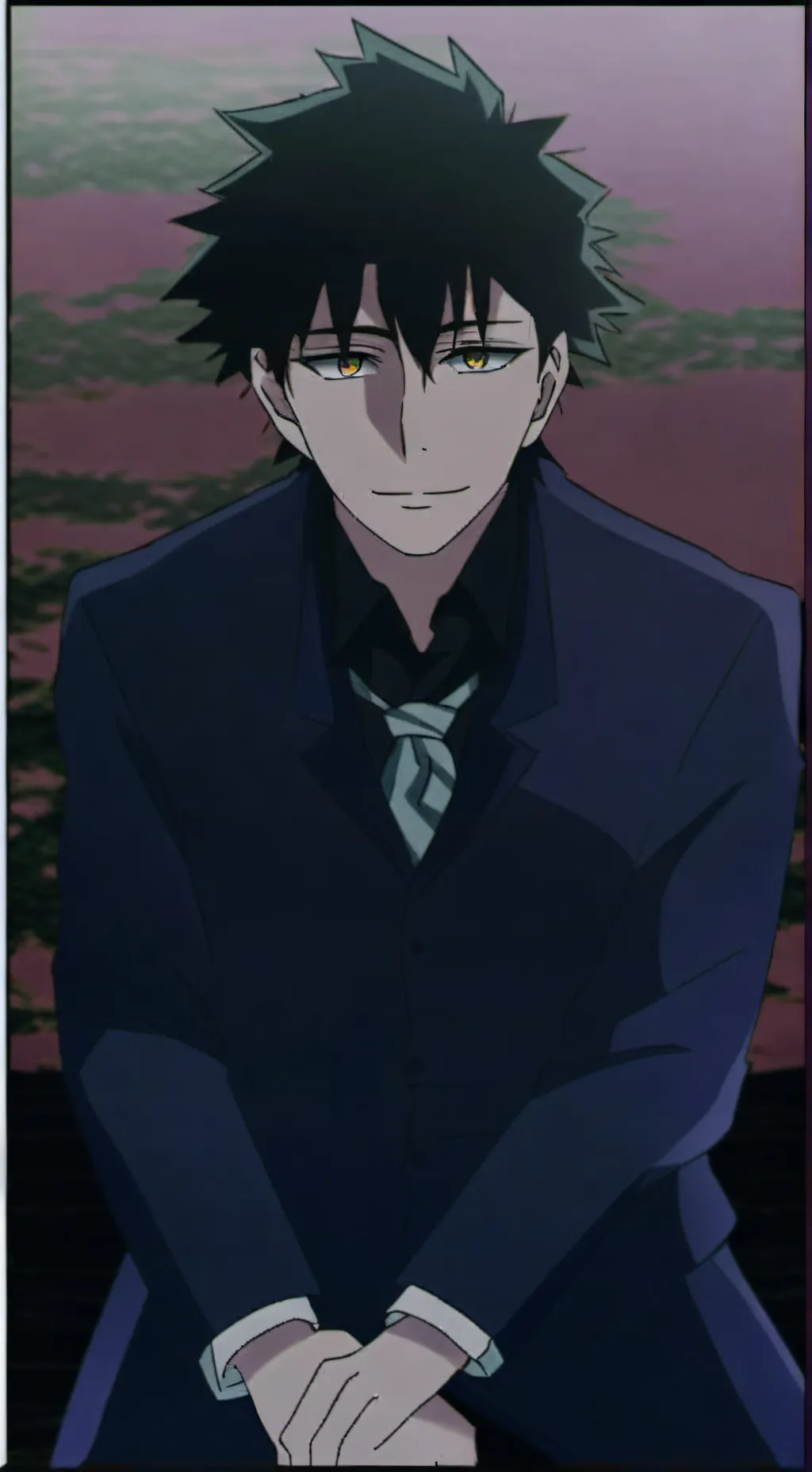 ai character: Kirishima Miyama  background