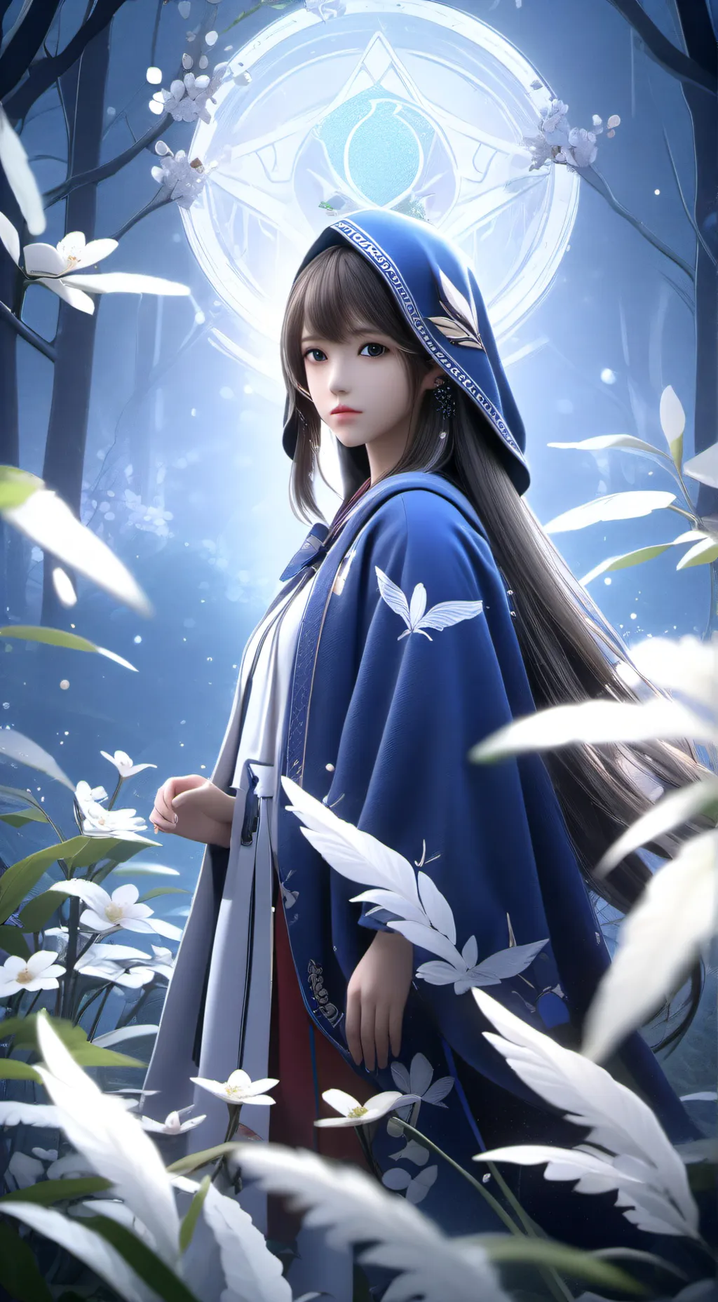 ai character: princesse disparu  background