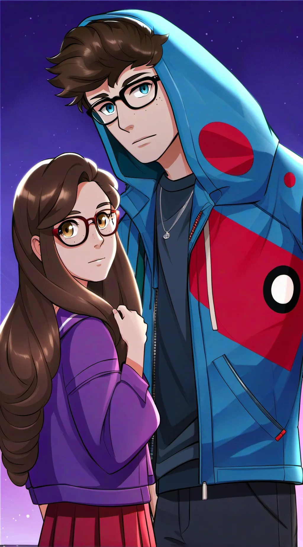 ai character: Pierce x kim background
