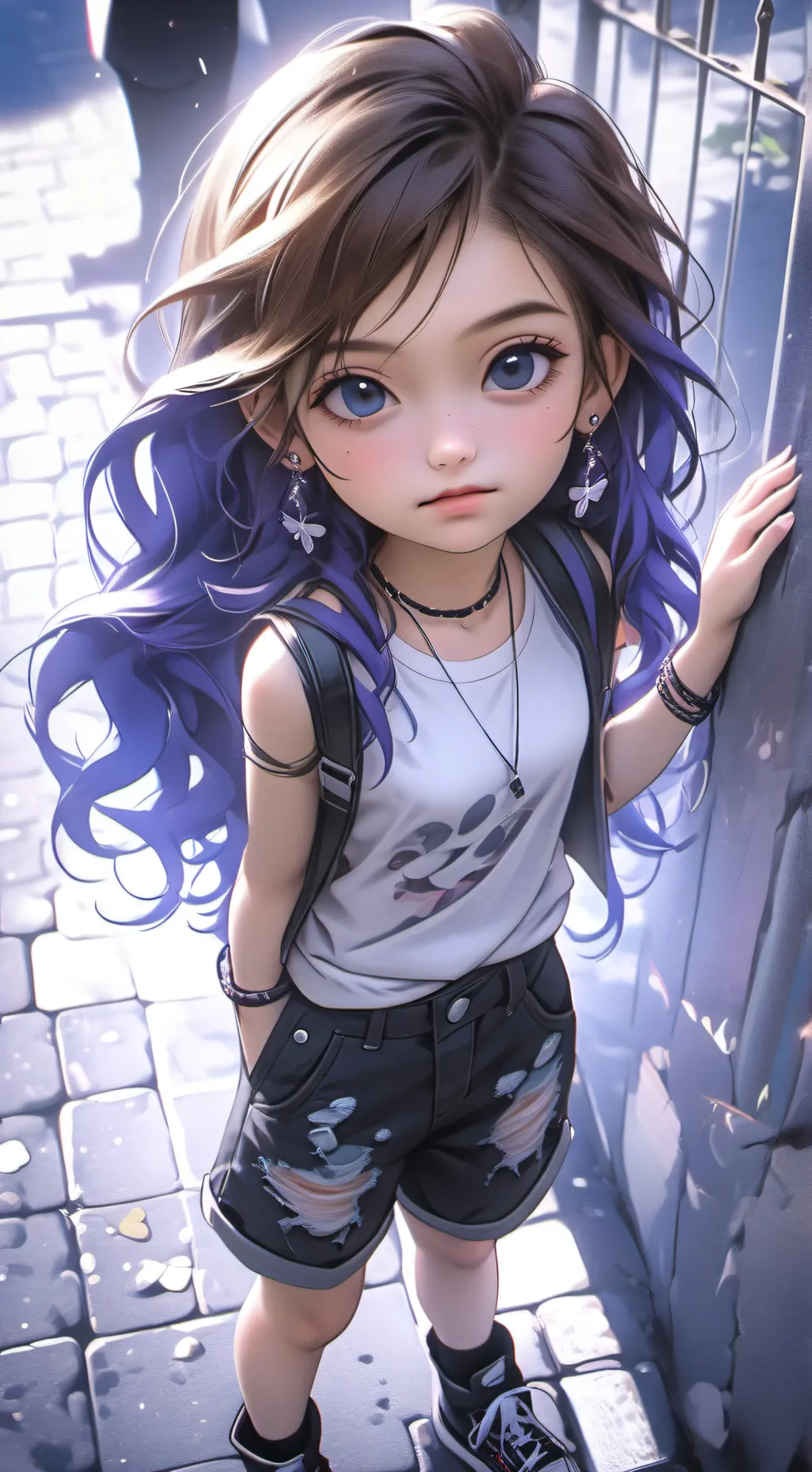 ai character: Luna background