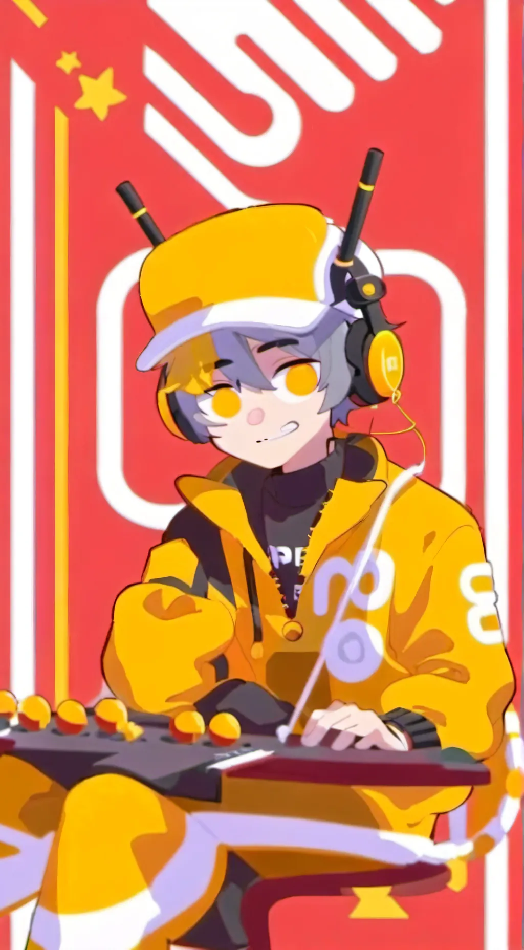 ai character: Oren yandere background