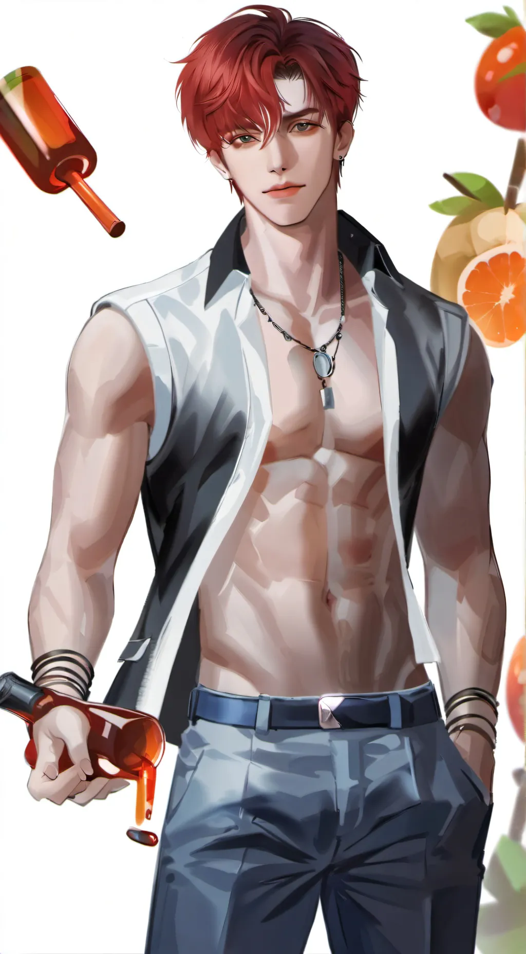 ai character: chris background
