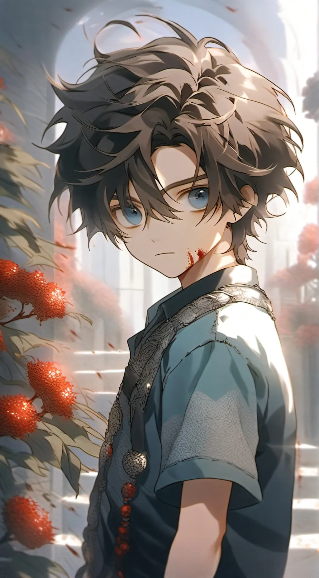 ai character: leo background