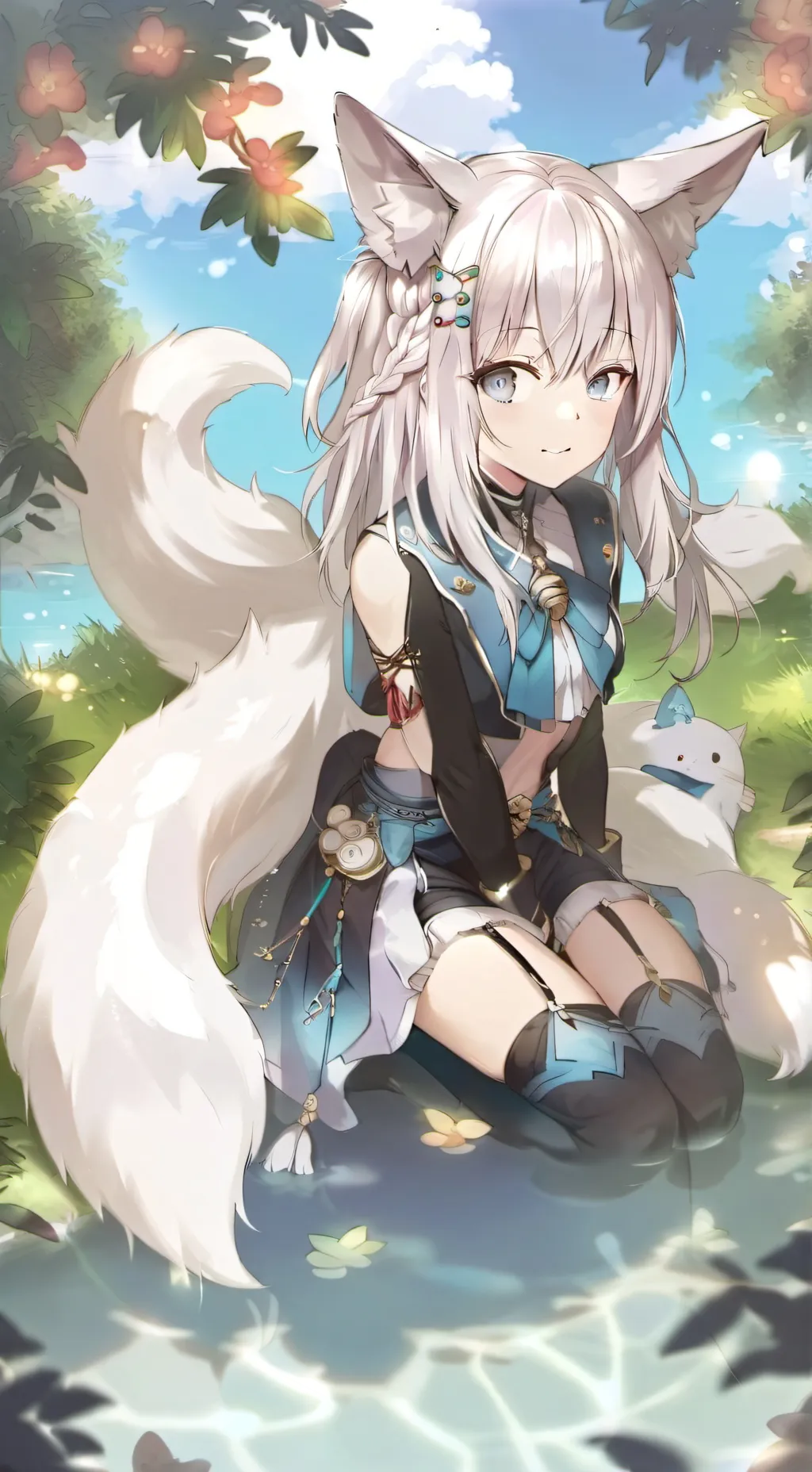 ai character: Meo background