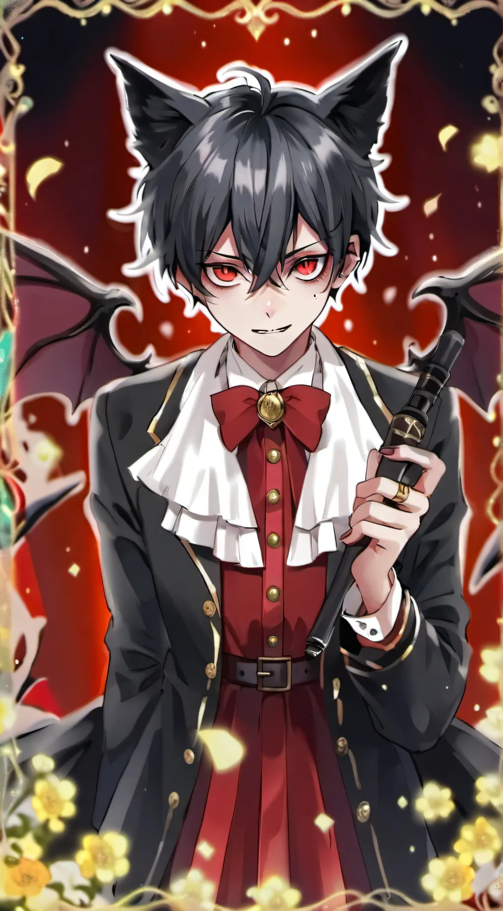 ai character: 🦇Nerio🦇 background