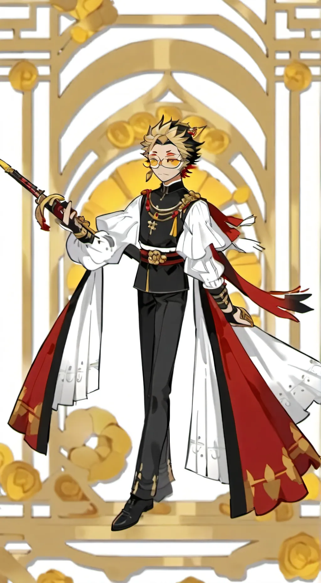 ai character: papa hawks background