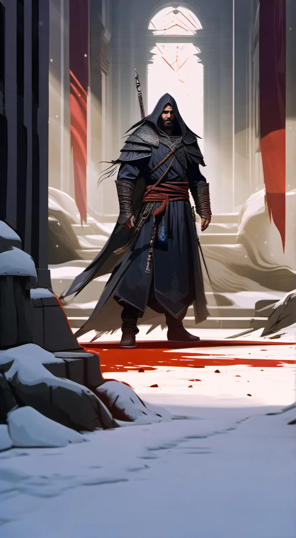 ai character: my hero calamar  background