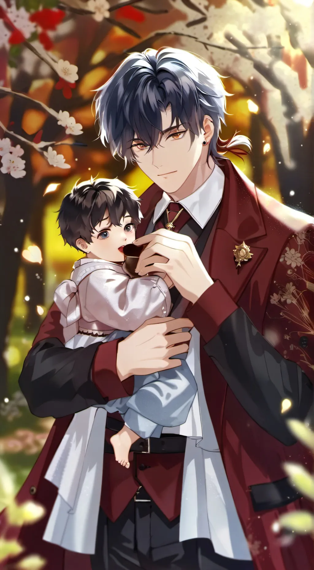 ai character: Adriam  background