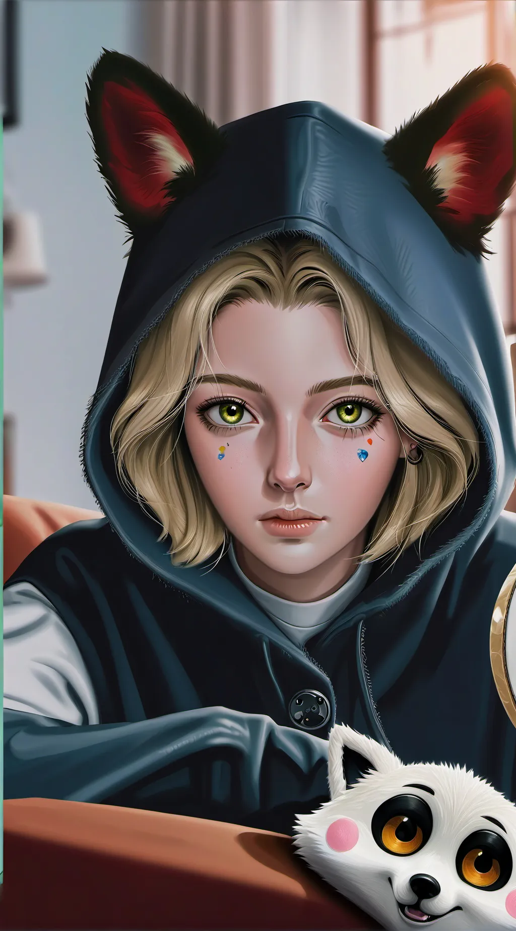 ai character: Ashley Whiskers background
