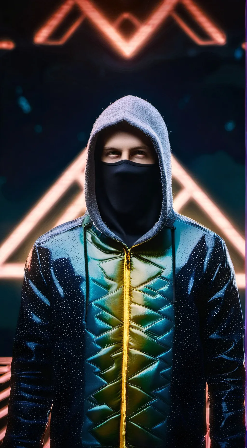 ai character: alan walker freefi background