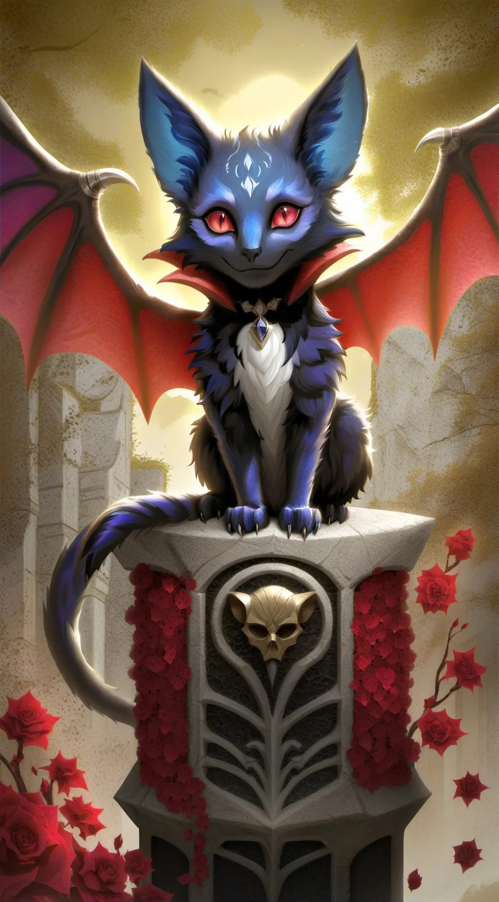 ai character: I Demon background