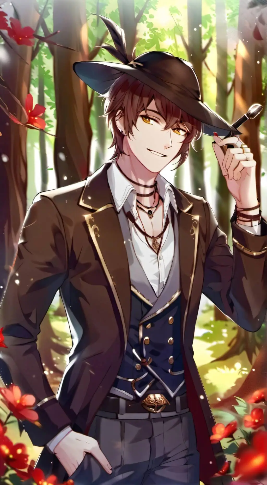 ai character: Ray background
