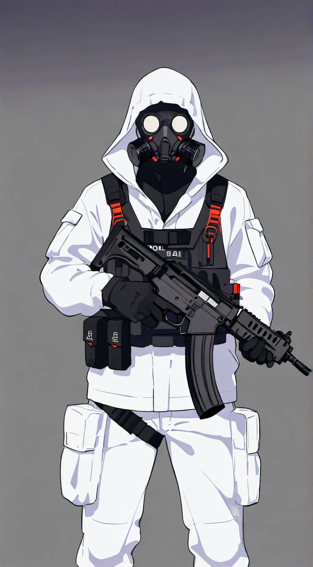 ai character: general moon background