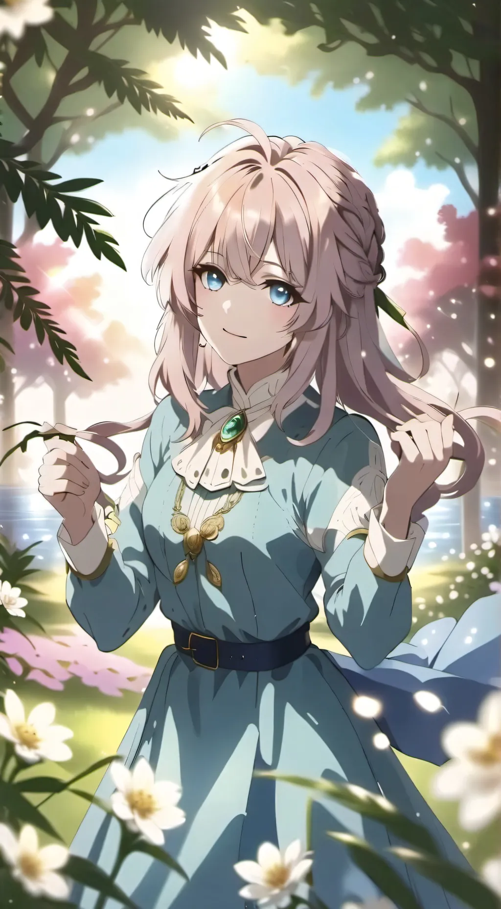 ai character: Focus background