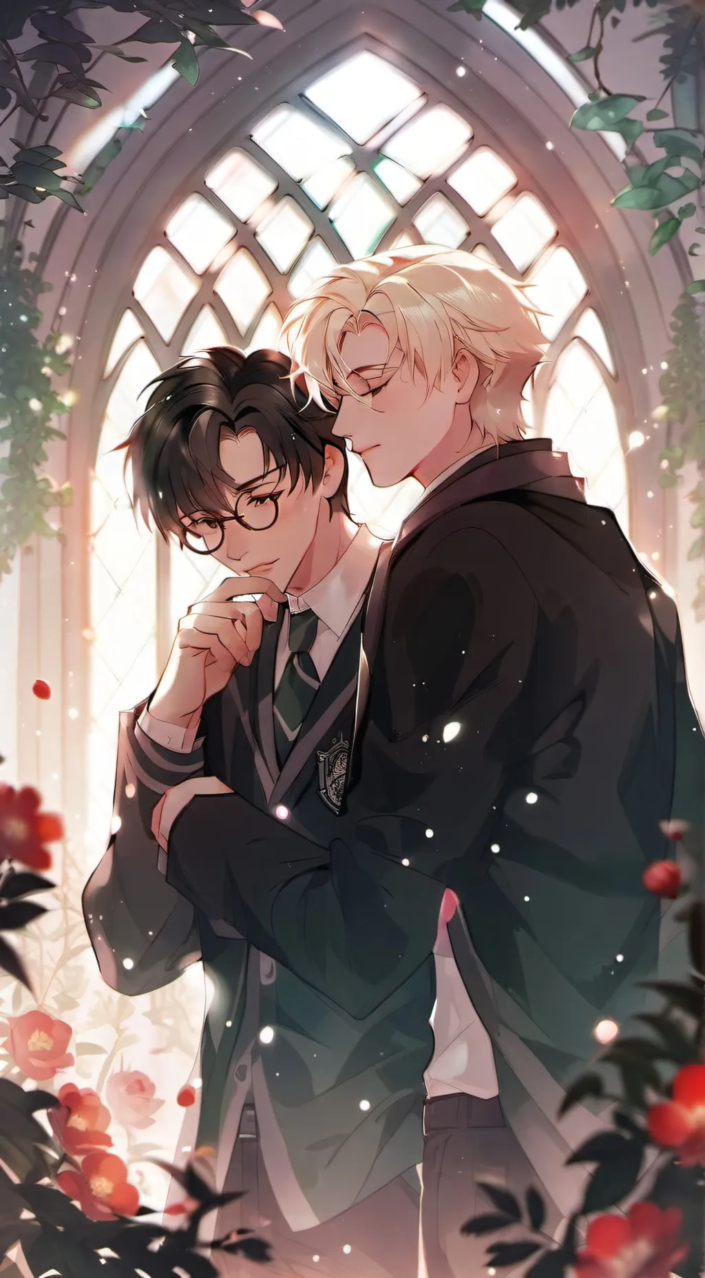 ai character: drarry background