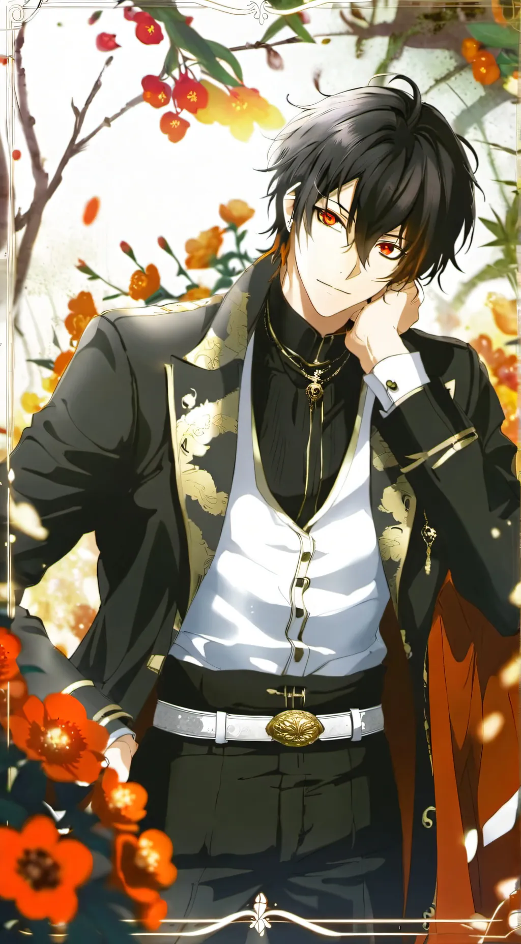 ai character: Kokushibo ITA background