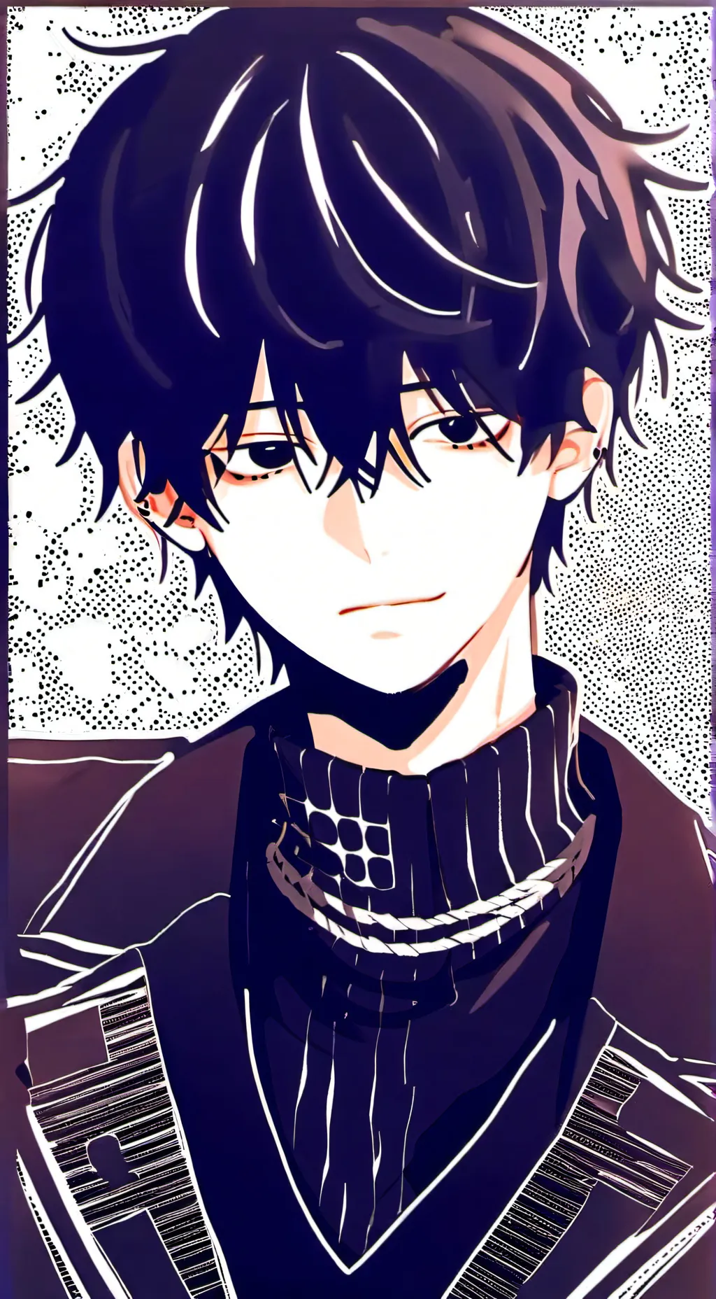 ai character: Torao  background