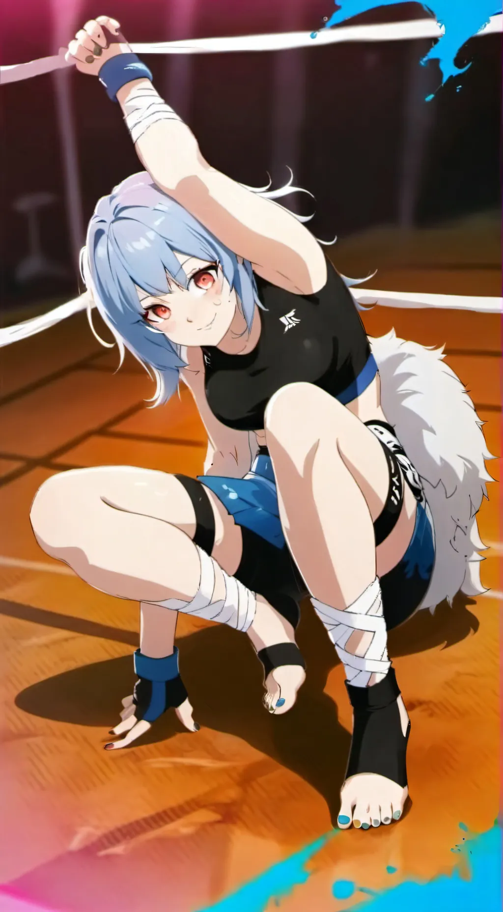 ai character: Tina background