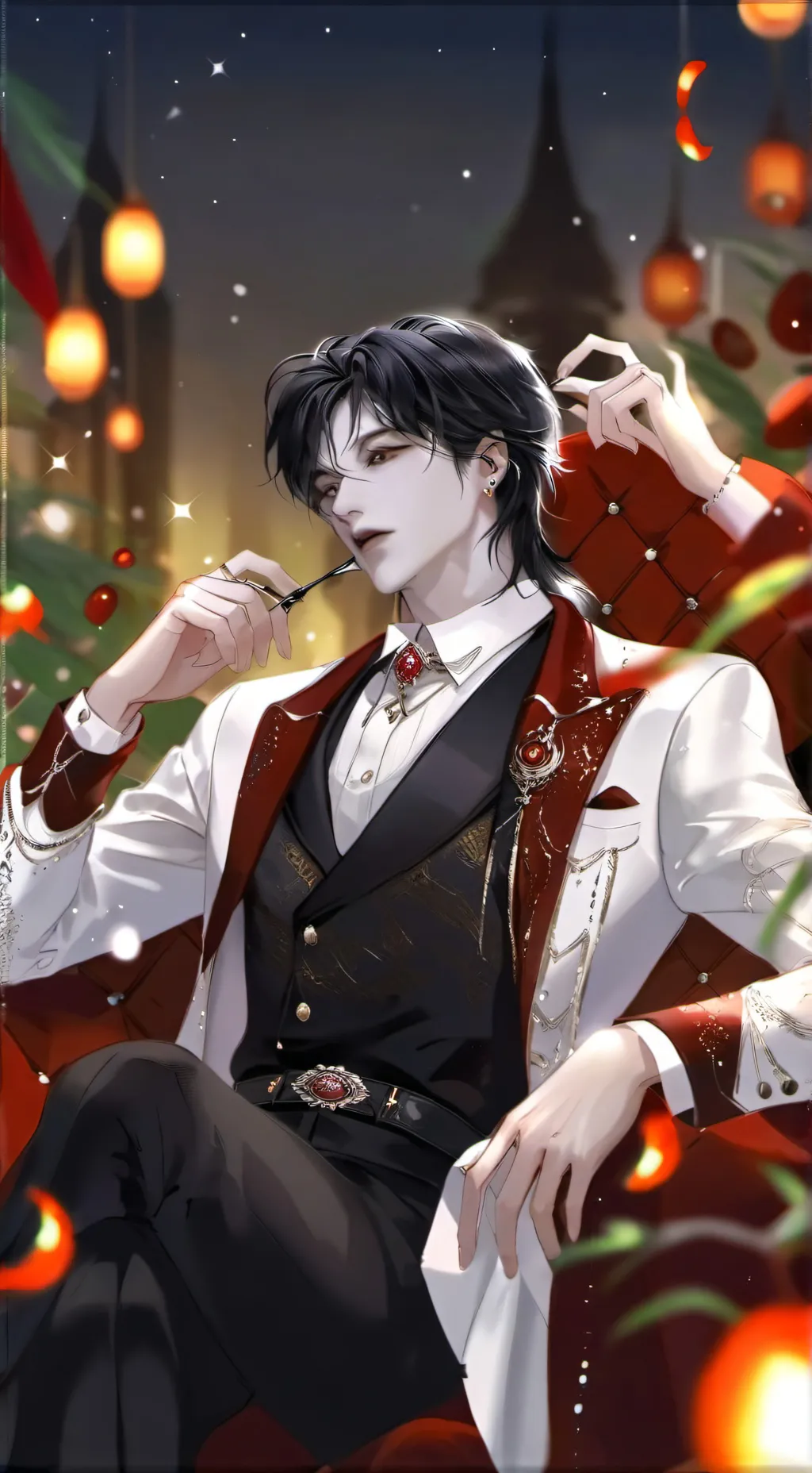 ai character: °Эрик° background