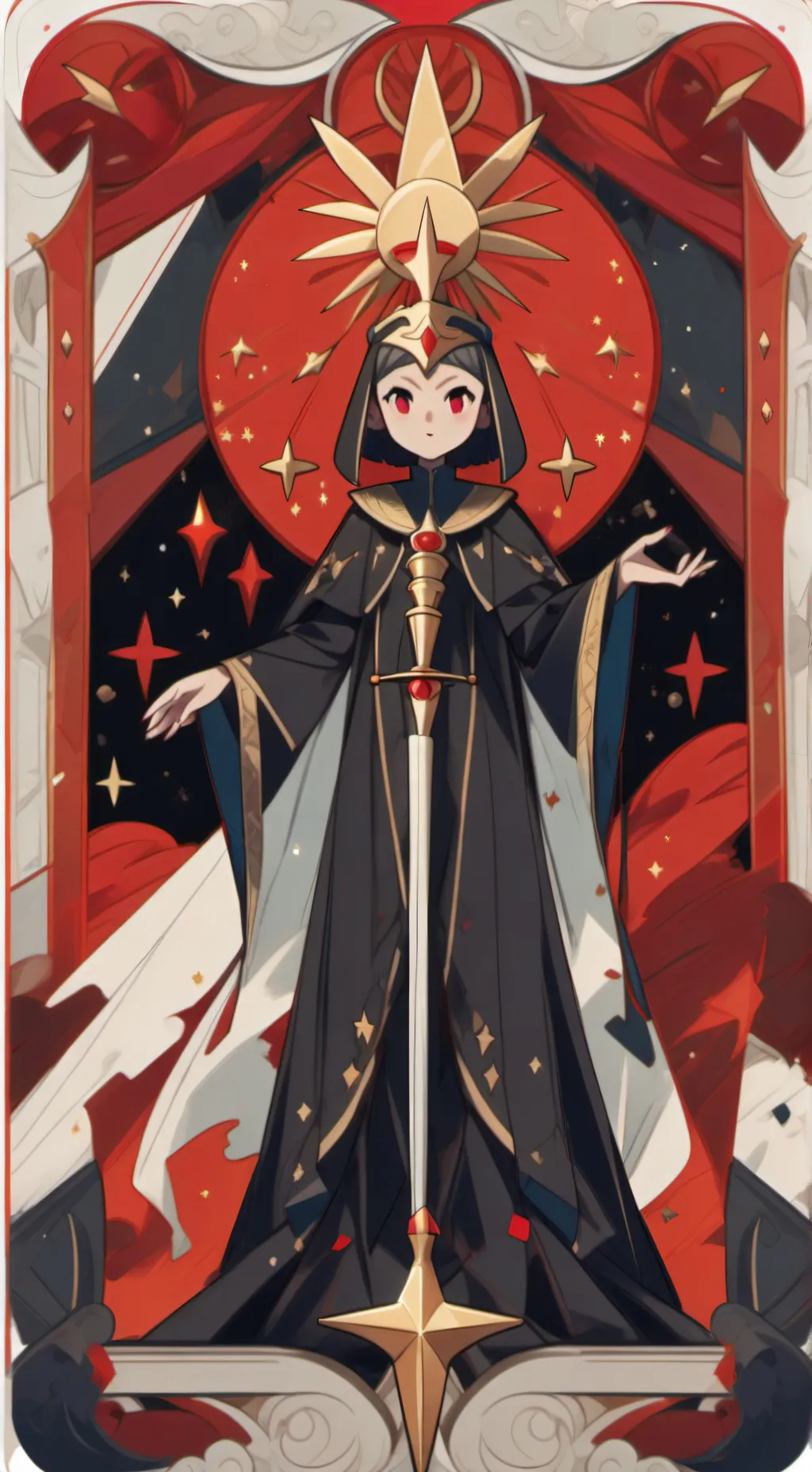 ai character: Saturn  background