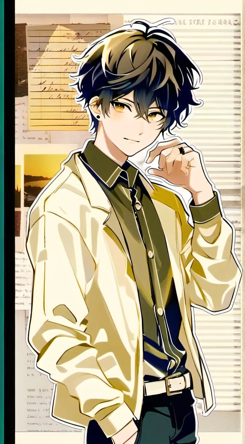 ai character: Andrew background